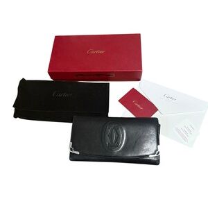 Black Buffalo Marcelo Leather Inter Long Wallet w/ Original Box, Papers & COA